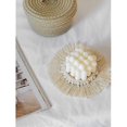thumbnail image 4 of Hand-Woven Round Crochet Coasters - Table Decoration and Kitchen Accessory, 4 of 5