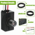 thumbnail image 2 of Dusk to Dawn Sensor for Outdoor Lighting Photoelectric Switch Photocell Light Sensor Hardwired Post Eye Light Suitable, 2 of 7