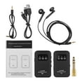 thumbnail image 2 of Wireless 2.4G Wireless In Ear Monitor System Wireless IEM System with  Automatic Pairing Professional In Ear Monitor for Computer Phone Sound Card Studio Band, 2 of 7