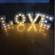 thumbnail image 2 of LED grande y moderno que se ilumina con s de carnaval de madera ABS Chic Shabby Sign Battery Zulema LED Señal, 2 of 5
