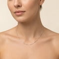 thumbnail image 6 of Pompeii 10k White Gold 0.6-mm Box Chain (,), 6 of 6