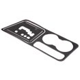 thumbnail image 5 of Gear Shift Panel Cover Gear Shift Panel Trim Cup Holder Panel Trim Cup Holder Panel Frame Carbon Fibdecoración de la cubierta interior del automóvil Control central Panel de cambio de marchas Ajuste d LHCER None, 5 of 5