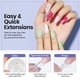 thumbnail image 3 of Kit de uñas MIZHSE Solid Builder Gel con lámpara de uñas y 3 colores, 3 of 9