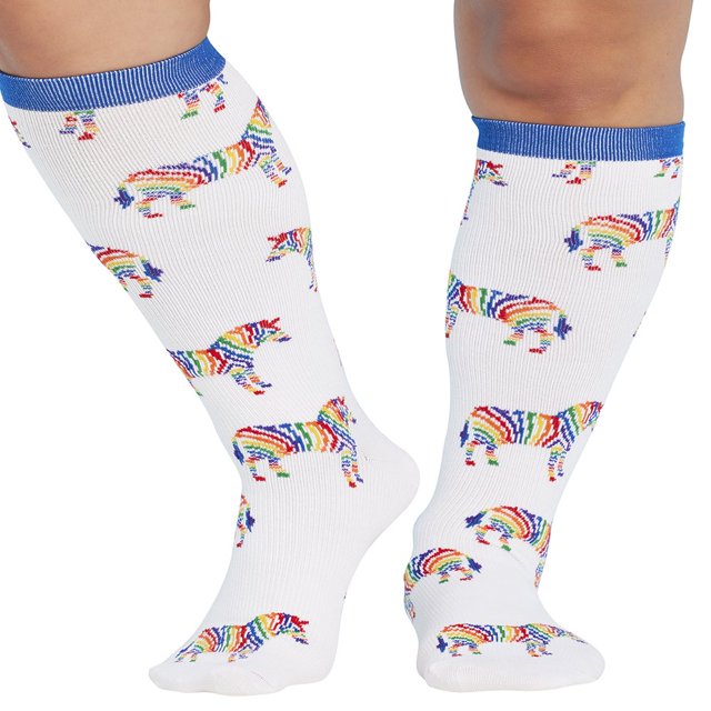 Chaussettes de Soutien pour Femmes 12 mmHg Ananas Régulier