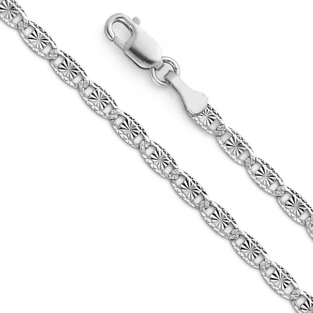 FB Jewels 14k White Gold .95mm Box Chain FB Jewels 14k White Gold .95mm Box Chain