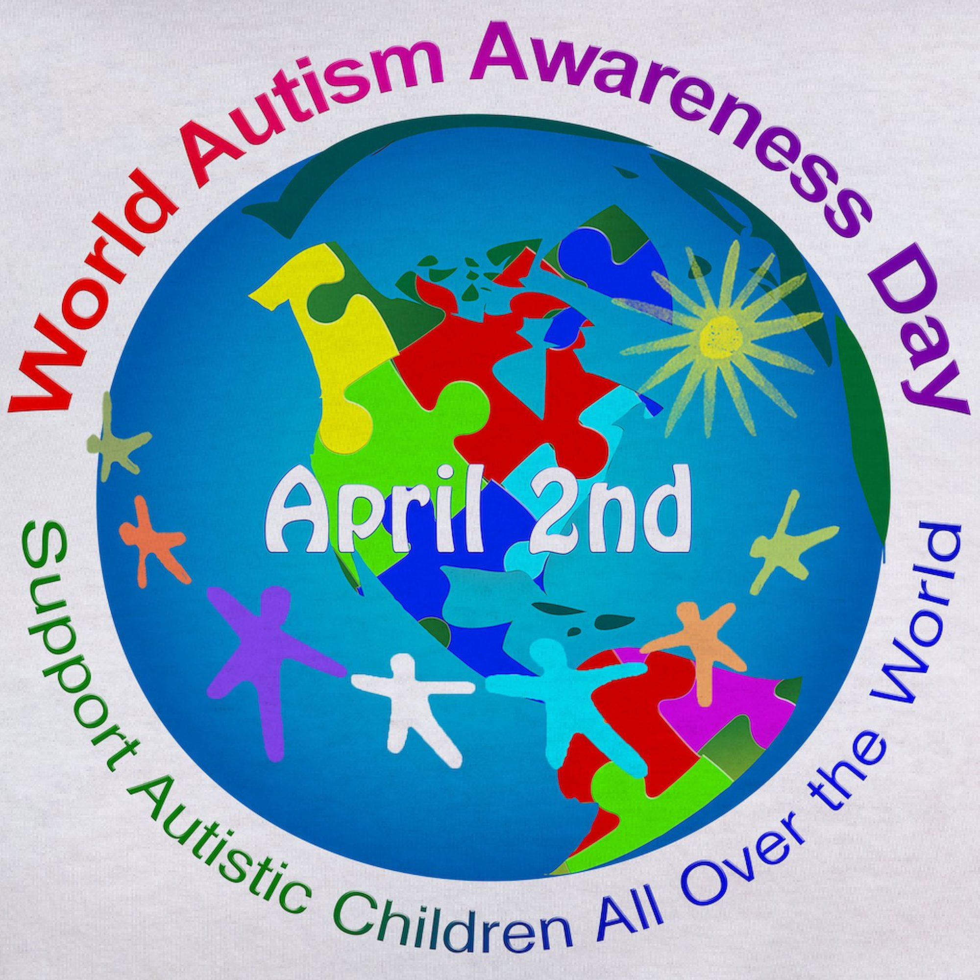 CafePress - World Autism Awareness Day Women's Classic T Shirt - Women's Classic T-Shirt