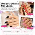thumbnail image 6 of Morovan 8 Colors Classic Nail Polish Set, Black White Red Nude Pink Navy & Wine Red Glossy Nail Polish Kit for Everyday & Occasion Wear, 6 of 9