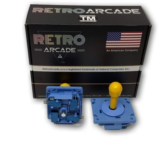 RetroArcade.us Crane Machine Replacement Joystick for RA-CRANE-KIT, Yellow