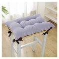 thumbnail image 1 of Cojines rectangulares for silla, asiento for taburete de bar, cojín con lazos, cojín antideslizante grueso for silla, 1 of 6