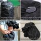 thumbnail image 5 of 2 Pieces Waterproof Backpack Cover Protective Cover Rain Dust Cover Backpack For Outdoor Travel Climbinggreen Black55l, 5 of 5