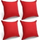 thumbnail image 1 of Fundas de Cojín Impermeables Boao para Navidad 45x45 cm Rojas, 1 of 7