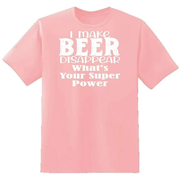 RedBarn I Make Beer Disappear What is Your Super Power Too Funny Sarcastic Mens Graphic T Shirts