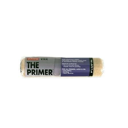Wooster Brush R201-9 The Primer Roller Cover 3/8-Inch Nap, 9-Inch,Lot of (Best Drugstore Primer 2019)