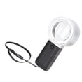 thumbnail image 2 of Pocket Magnifying Glass, Handheld Magnifier Widely Used Nonslip Portable  For Jewelry, 2 of 8