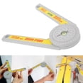 thumbnail image 3 of Angle Ruler,360 Degree Angle Gauge DIY Protractor Goniometer Inside Outside Measuring Metric British Scale,Digital Angle Finder Protractor Angle Measurement Tool for Single Cut and Miter Cut, 3 of 9