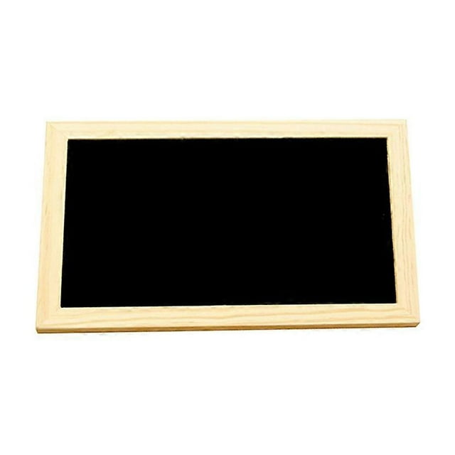 Chalkboard Sign Single-Sided Erasable Message Board Blackboard Wall Decor Signs with Hanging String 30x20cm