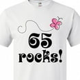 thumbnail image 4 of Inktastic 65th Birthday 65 Rocks Gift T-Shirt, 4 of 5