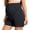 Black, variant on MEZZALL Women Maternity Shorts Solid Color For Summer Casual Loose Fit Breathable Wear Comfortable Pregnancy Pants For Outdoor Walking Relaxed Fit Pregnant Shorts
