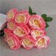 thumbnail image 5 of Bearachild Ramo de rosas artificiales de 10 cabezas, decoración de simulación, centro de de oficina en casa, rosa falsa Flores artificiales Rosa claro Bearachild HA7033-04B, 5 of 5