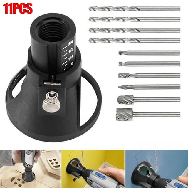 Accesorios Dremel KEWITY Fresas Abrasivas Limas Rotativas para Madera Juegos de Herramientas