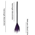 thumbnail image 4 of Brooms Witch Ornament Wooden Festival Decoration Window Decoration Porch Hanging, 4 of 8