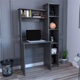 thumbnail image 4 of Pemberly Row Contemporary Desk Engineered Wood Desks in Gray, 4 of 8