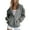 Dark Gray, variant on Cotton Hoodie Jackets for Women Full Zip Up Plain Hooded Sweatshirt Jacket with Pockets Casual Loose Sports Coats (X-Large, Dark Gray)