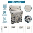 thumbnail image 6 of Table Runner - 72 Inch Long, Blue Grey Eucalyptus Kitchen Dining Table Runner Dresser Scarves, Farmhouse Weeping Leaves on Linen Farmhouse Decor for Coffee Tables Wedding Party Banquet, 6 of 8