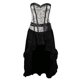 thumbnail image 2 of Corsé Victoriano Gótico Steampunk Overbust Lujo Atractivo Suave Cómoda Elegante Sensación L Soledad Vestido de corsé de mujer, 2 of 8