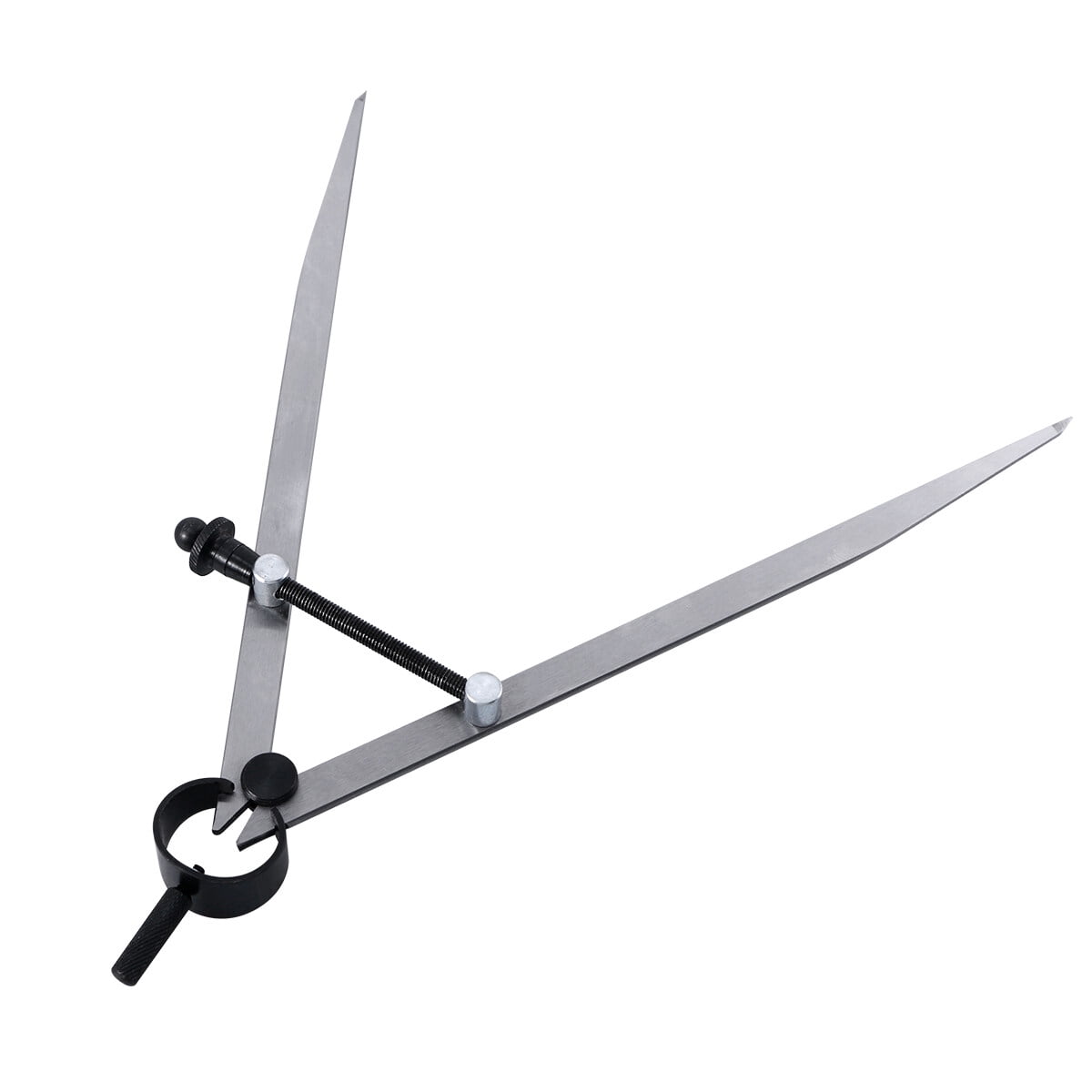 QIFULL 3 Pcs Spring Divider Caliper Set for Fine Adjustment with Carbon Steel Silver for Engineers