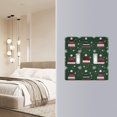 thumbnail image 4 of Yayeee Toggle Light Switch Wall Plate 3-Gang 6.37"x4.48" Decorative Outlet Cover, Christmas Hats, 4 of 7