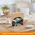 thumbnail image 6 of Yayeee Napkin Holder for Table Kitchen Paper Tissue Organization, Evening Mountain Road, 6 of 8