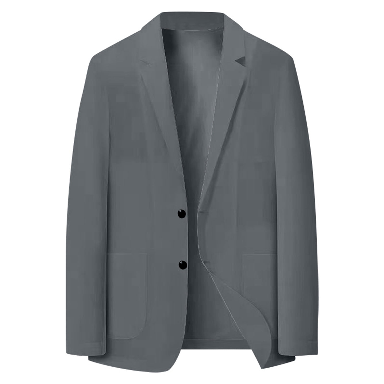 AWZXDE Men's & Suit Jackets Lightweight Summer Suit Jacket Casual