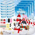 thumbnail image 1 of Kit de manualidades con muñecos de nieve EOBOH, paquete de 48 unidades, 1 of 7