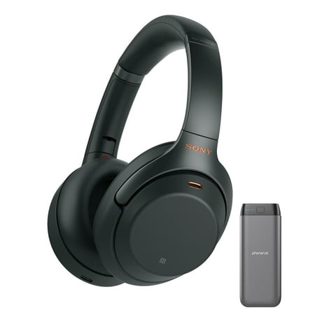 Sony WH1000XM3 Wireless Noise Canceling Headphones with Portable Power