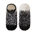 thumbnail image 3 of Fabrcox Fuzzy Slipper Socks, Unisex Thicken Plush Non Slip Winter Warm Casual Indoor Loungewear Floor Socks for Home Sleeping (Black), 3 of 4