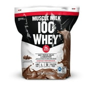 Muscle Milk 100% Whey Protein Powder, Chocolate, 5 lb Canister