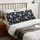 thumbnail image 4 of Balery Space Funda Protectora para Almohada Corporal de Algodón Hipoalergénico con Cierre(55 x 21 pulgadas), Almohadas No Incluidas, 4 of 7