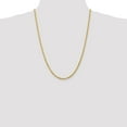 thumbnail image 4 of Primal Gold 10 Karat Yellow Gold 3.35mm Diamond-cut Quadruple Rope Chain, 4 of 4