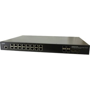 Transition Networks 16 Port Managed Gigabit Ethernet PoE Rack Mountable