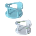 thumbnail image 1 of 2Pcs Shower Chair Bath Seat Non Slip Tub Sitting up White Green Macarena Asiento de baño, 1 of 8