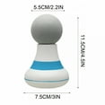 thumbnail image 3 of XIRQI Mini Electric Handheld Massager Wand,Powerful 6 Speed Vibration Modes,Cordless Handheld and Portable,Suitable for Shoulder,Neck and Back Massage, 3 of 4