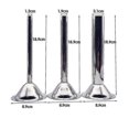 thumbnail image 1 of Stainless Steel Food Safe Grade Sausage Stuffer Filling Tubes Funnels, 1 of 1