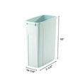 thumbnail image 2 of Knape & Vogt Replacement Bin, 16" Height, 14-1/4" Width, 7-1/4" Depth White, 2 of 2