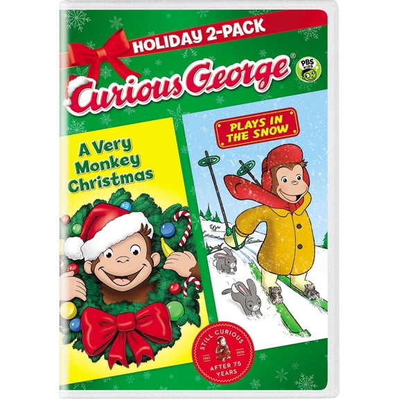 Curious George Holiday: Very Monkey Christmas Plays In The Snow (DVD), Kids & Family, Universal