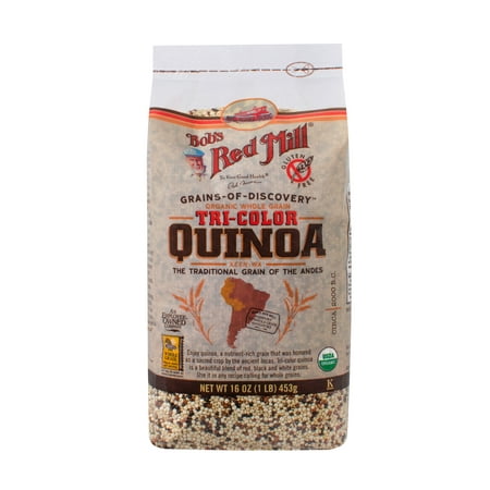 Bobs Red Mill Organic Quinoa, Tri-Color, 16 Oz