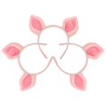 thumbnail image 2 of Pig Ears Headband for Hair Decoration Featuring 3Pcs Pink Costume Headbands, 2 of 5