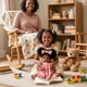 thumbnail image 4 of Muñeca Reborn BABESIDE Black Girl AMA de 52 cm con ropa para mayores de 3, 4 of 9