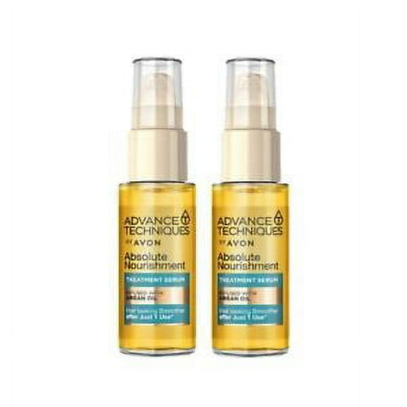 Advance Techniques Absolute Nourishment Hair Serum- Argan Oil 1 oz X 2 CT