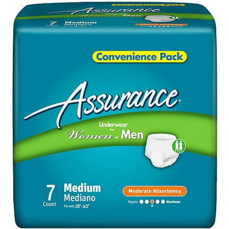Assurance Protective Underwear, Unisex, Moderate Absorbency, Small ...